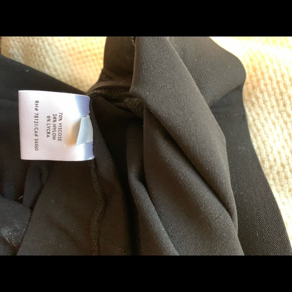 Eileen Fischer black pants. - Picture 6 of 7
